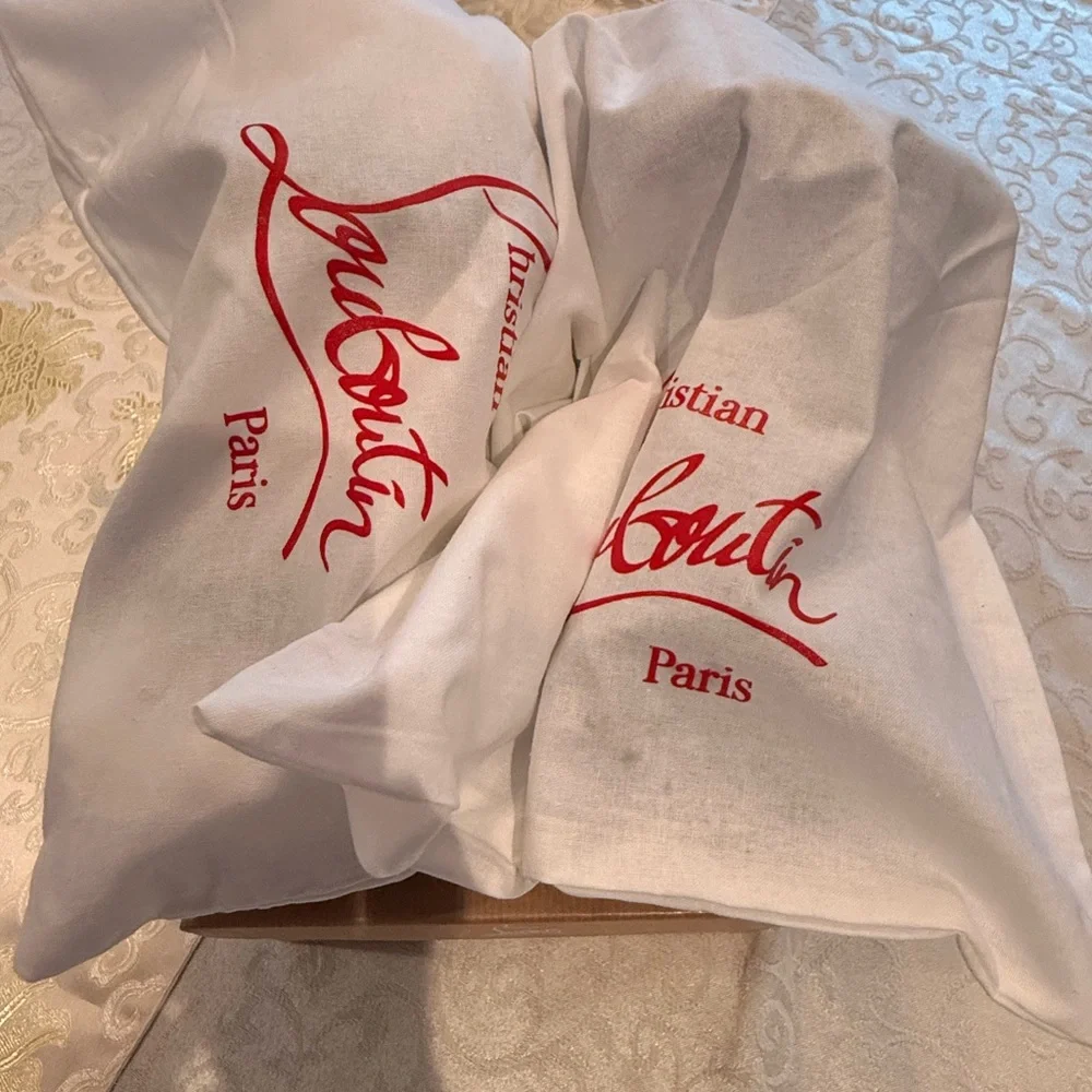 Christian Louboutin Black Studded Sandals - Picture 4 of 9